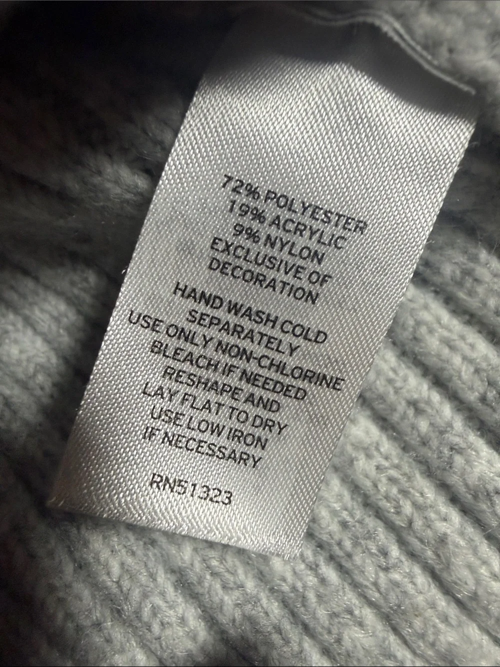 Halogen Women’s Medium Gray Rib Knit Sweater Crewneck Soft Casual Pullover